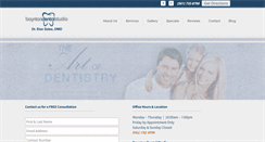 Desktop Screenshot of boyntondentalstudio.com